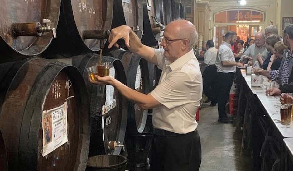 Smagsprøve På Sherry Fra Málaga